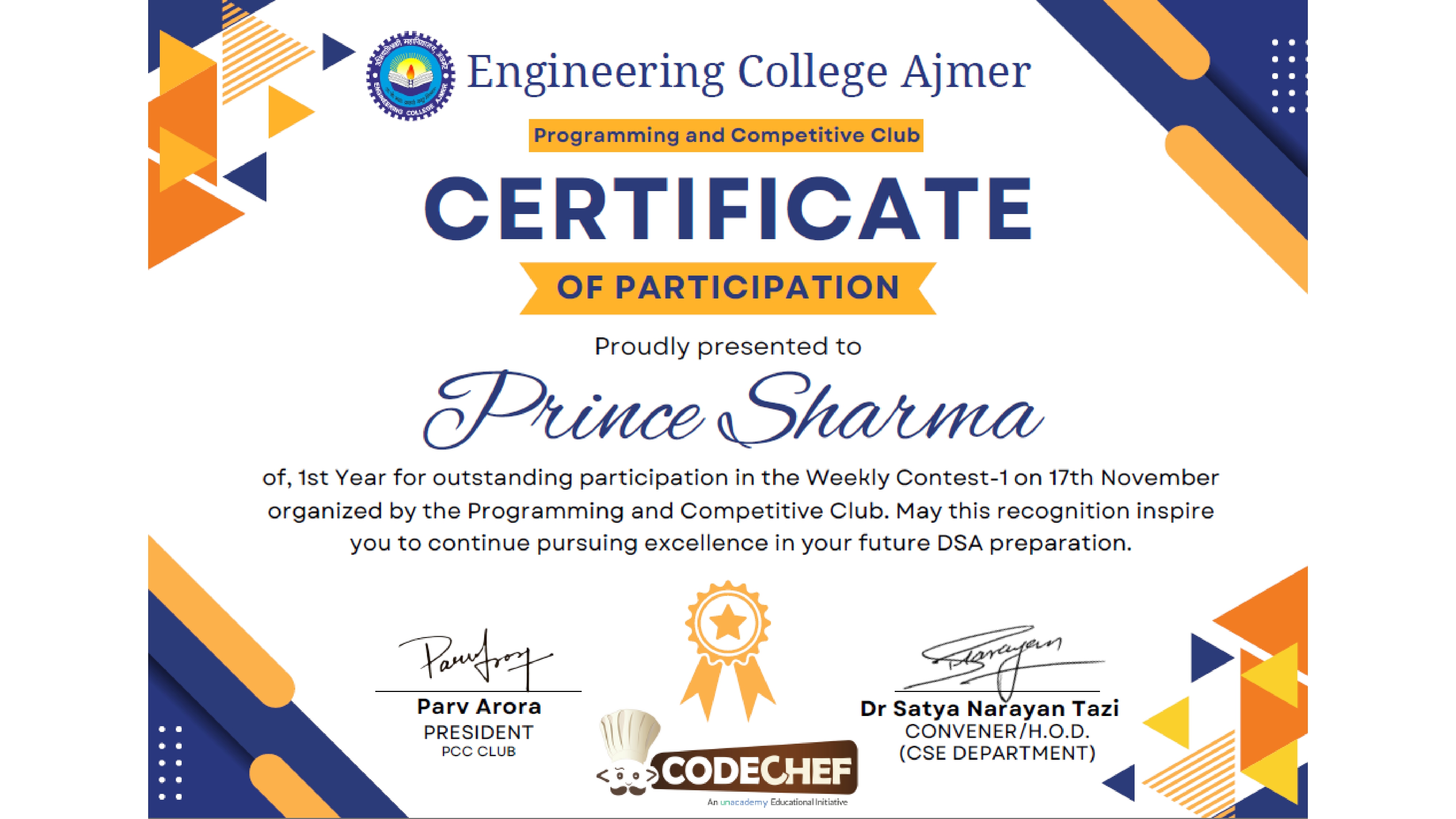 Certificate 8